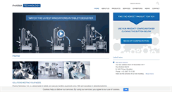 Desktop Screenshot of pharmatec.be